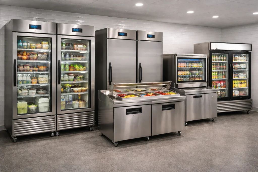 professional kitchen refrigeration continental