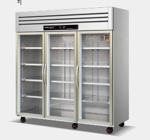 Wangpai C1 series three glass door display refrigerator
